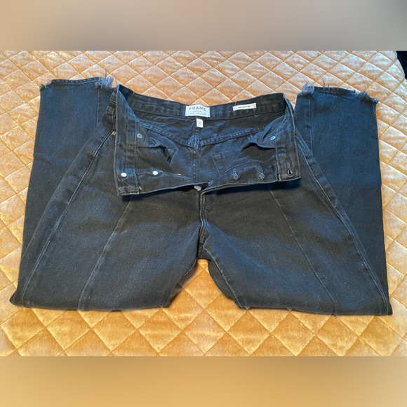 FRAME Nouveau Le Mix dstressed denim/Noir - Picture 4 of 14